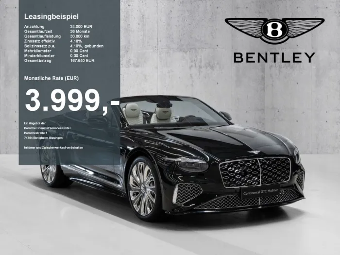 Bentley Continental GTC Mulliner Mulliner Bespoke