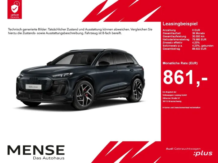 Audi SQ6 e-tron quattro Tech pro HUD-Luft-Pano-4xSHZG