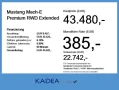 Ford Mustang Mach-E Premium RWD Extended 360°KAM+ACC