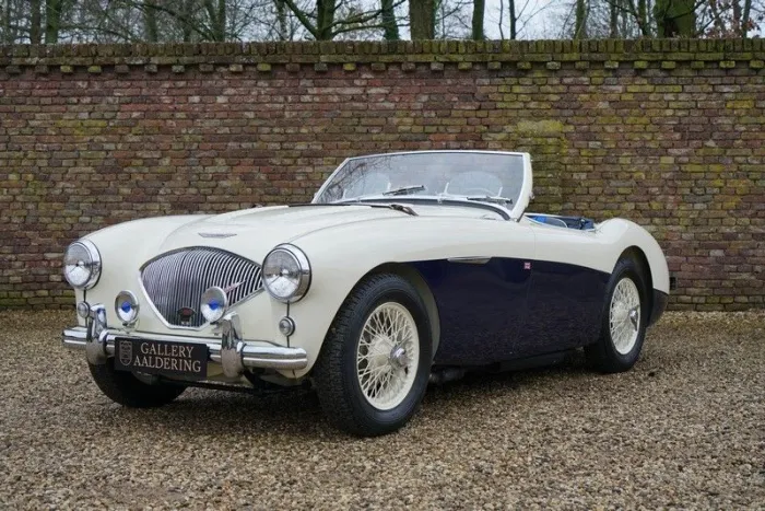 Austin Healey 100/4 BN1 100M-spec, Denis Welch cilinder head,