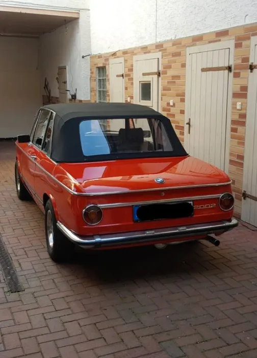 BMW 2002 BJ1970 Oldtimer Targa