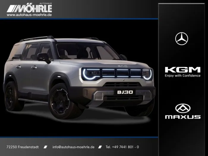 BAIC BJ30 4WD HEV Panorama-SHD 360° Kamera LED PDC