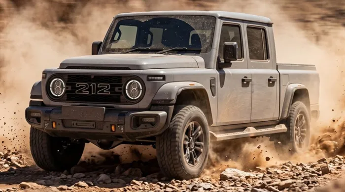 BAW 212 Pickup 2.3 TCI AT 4WD Jetzt bestellbar!