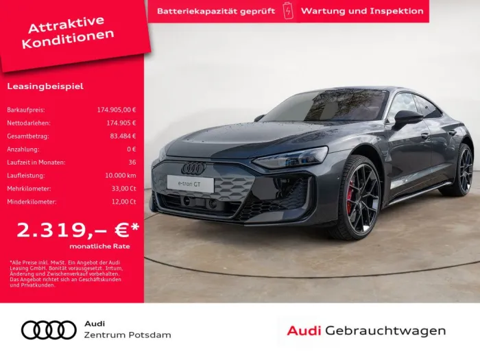 Audi RS e-tron GT performance LASER PANO B&O HUD