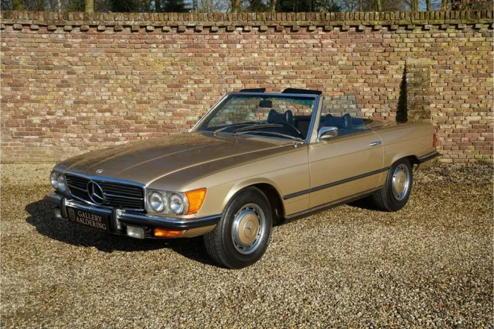 Mercedes-Benz SL 450 PRICE REDUCTION Livery in Icon Gold over