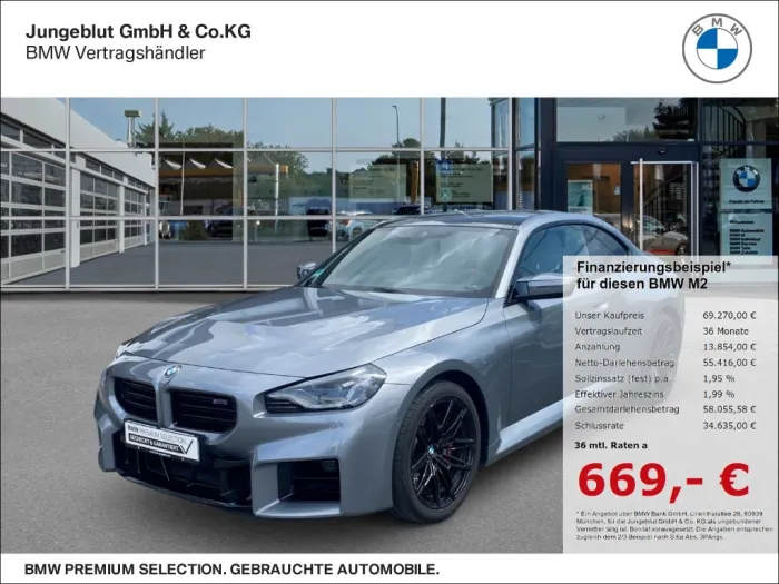 BMW M2 Coupe CarbonDach/Sitzhg./HarmanKardon/LiveCoc