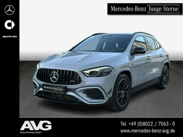 Mercedes-Benz AMG GLA 45 S 4M+ Perf.Sitz Aero/D Pano Alpingrau