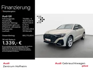 Audi Q8 55 TFSIe qu tip*Air*HUD*Pano*LED*Virtual*Navi