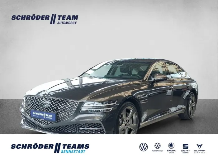 Genesis G80 Luxury 4WD Massage HuD Alcantara Himmel