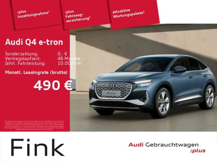 Audi Q4 45 e-tron Sportback S line AHK Navi
