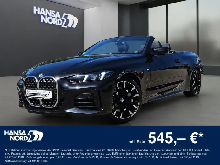 BMW 430i xDrive Cabrio M-SPORT LED NAVI 360° 19