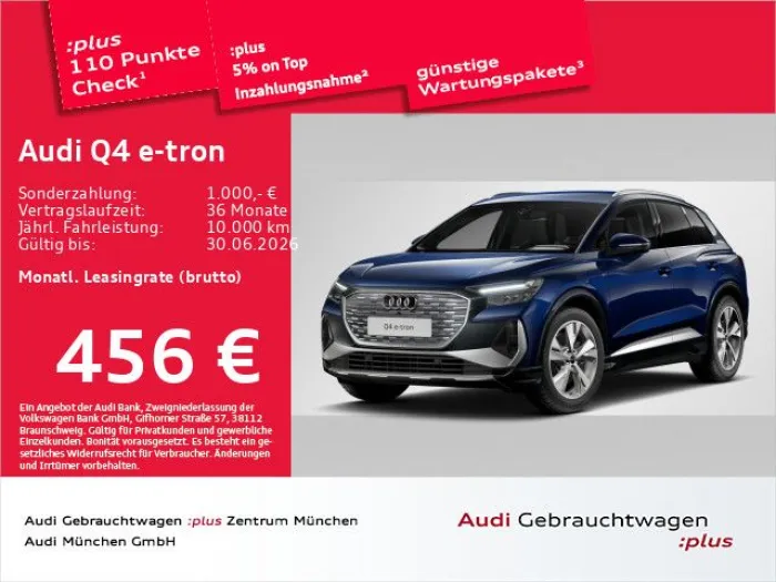 Audi Q4 e-tron 45 S line Privacy/PDC+