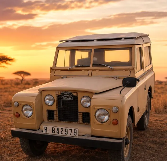 Land Rover Santana 88 Gasolina de 1971 (Showroom condition)