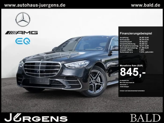 Mercedes-Benz S 450 4M L AMG-Sport/DRIVE-PILOT/HE-Fond/TV/Pano
