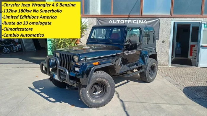 Jeep Wrangler Limited America INTROVABILE