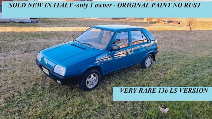 Skoda Favorit 136 LS SOLD NEW IN ITALY ! ONLY 1 