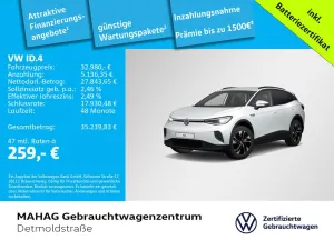 Volkswagen ID.4 Pure 125 kW IQ.Light Navi ParkPilot RearVie