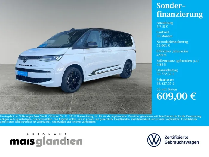 Volkswagen Multivan 2.0 TDI Edtion LÜ AHK Matrix eHeck Cam