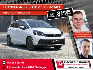 Honda Jazz e:HEV 1.5 i-MMD Hybrid Advance