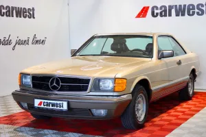 Mercedes-Benz 500 SEC, Historical Vehicle Statuss, US SPEC,