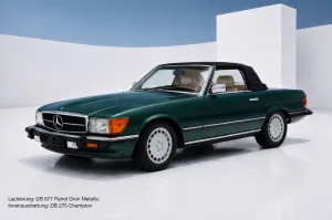 Mercedes-Benz R107 SL 560 Bestellfahrzeug frame-off