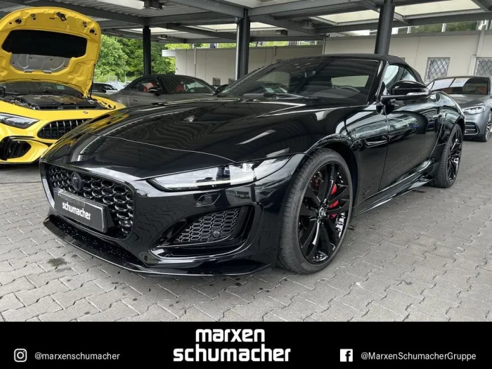 Jaguar F-TYPE Cabrio 5L V8 RWD Black+P450+PerfSitz+Pixl