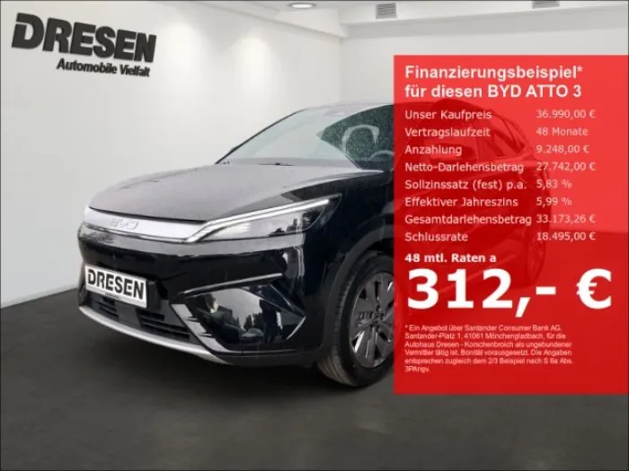 BYD ATTO 3 EVO Design/Sitzheizung/Navi/Klimaauto./36