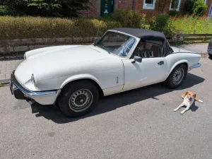Triumph Spitfire - Mike Sanders, 43 J. Familienmitglied