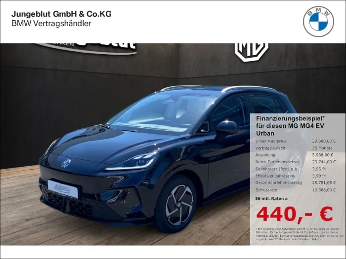 MG4 EV Urban 54 kWh Comfort