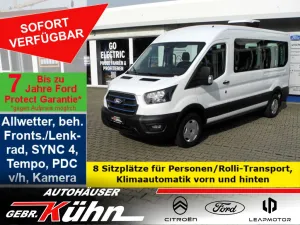 Ford E-Transit 350L3 Trend - 8-Sitze, Pers./Rollstuhl
