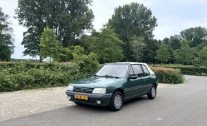 Peugeot 205 Roland Garros-Scheckheft.