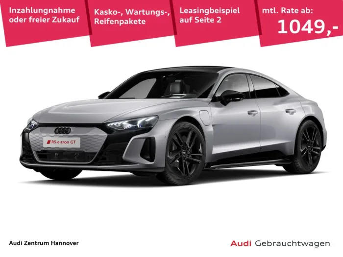 Audi RS e-tron GT quattro virtual HuD Sitzbelüfung vo