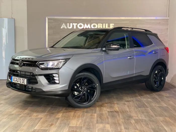 KGM Korando BLACK +19Zoll+Leder+ACC+LED