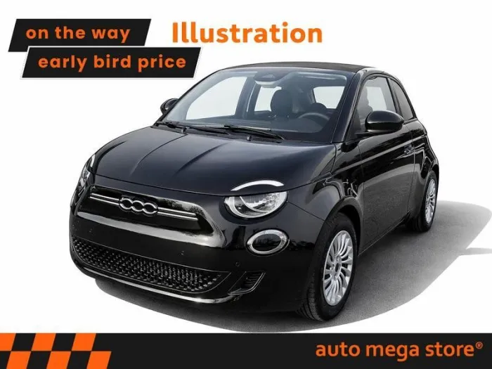 Fiat 500e Cabrio Red 42kWh Kamera/Navi/SHZ/Tempomat