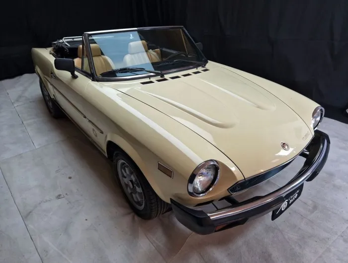 Fiat 124 Spider Turbo 2.0 cc certif. ASI CRS