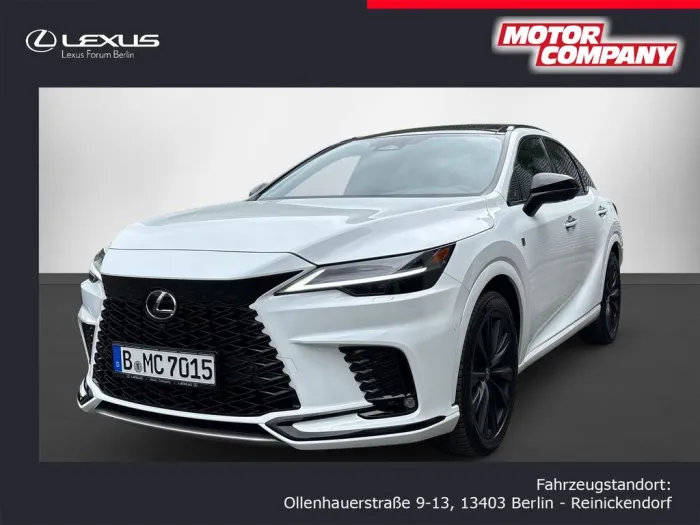 Lexus RX 500h DIRECT4 F SPORT+ 2,4 Turbo HEV *Panorama