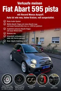 Abarth 595 1.4 T-Jet 16V 595 Pista Pista