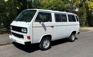 Volkswagen T3 Caravelle WBX MV H-Gutachten AHK Schlafbank