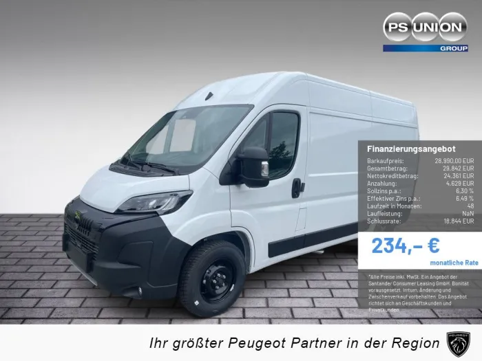 Peugeot Boxer Kasten Hochraum 2.2 335 L2H2 BlueHDi 140