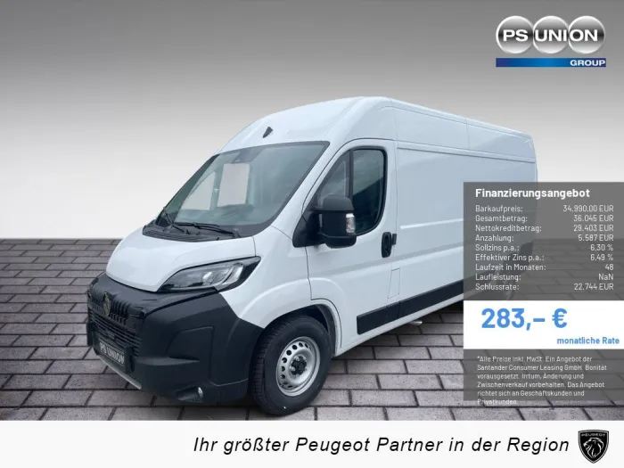 Peugeot Boxer Kasten Hoch 335 L3H2 BlueHDi 140 AT AHK
