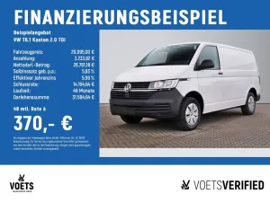 Volkswagen T6.1 Kasten 2.0 TDI HECKFLÜGELTÜRN+KLIMA+PDC+SHZ