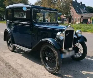 Austin 7 Saloon im Bestzustand Bj.1933 Oldtimer H KZ