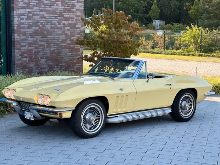 Corvette C2 Cabrio - 1966 - Note 2+ - Sunfire Yellow 