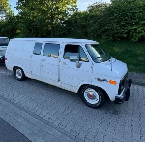Chevrolet G20 Cargo Camper Van LPG Gas V8 ...