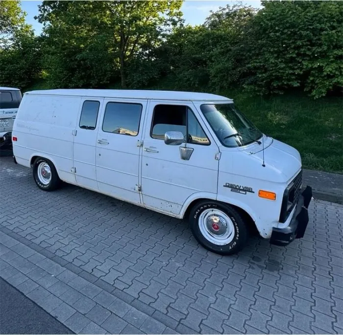 Chevrolet G20 Cargo Camper Van LPG Gas V8 ...