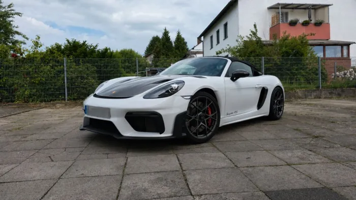Porsche 718 Boxster Spyder RS Weissach-Paket