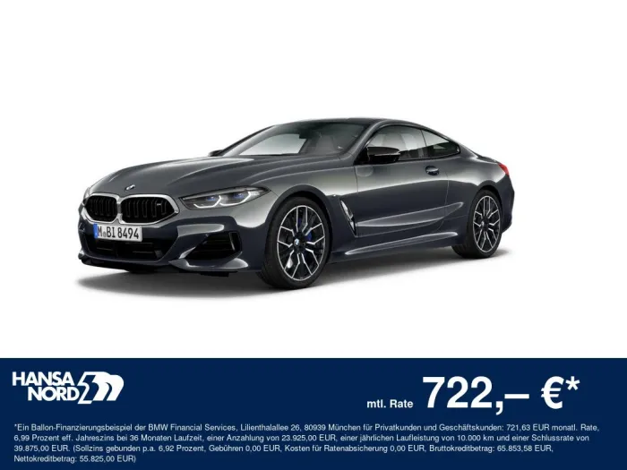 BMW M850i xDrive Coupé LED LASER NAVI HUD KAMERA PDC
