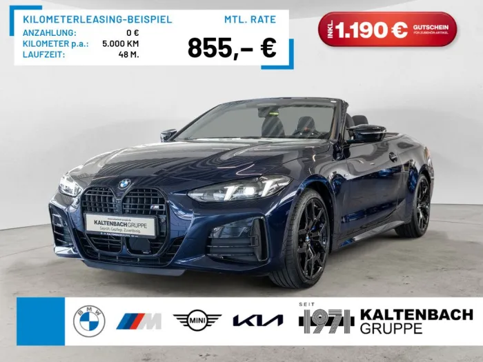 BMW 440i Cabrio xDrive FACEL. 360° LED ACC NAVI H/K