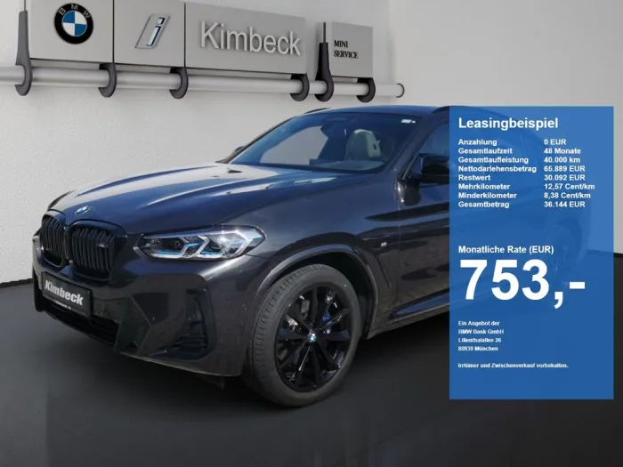 BMW X4 M40d M SPORT Laser ACC HeadUp AHK 360° H&K