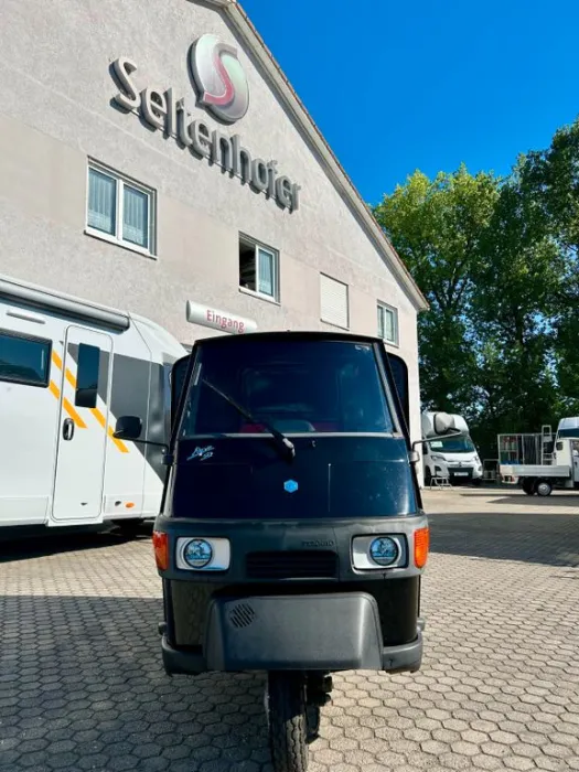 Piaggio APE 50 Kasten Stahl schwarz